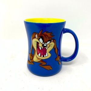 Looney Tunes Taz Mug 3D Blue & yellow